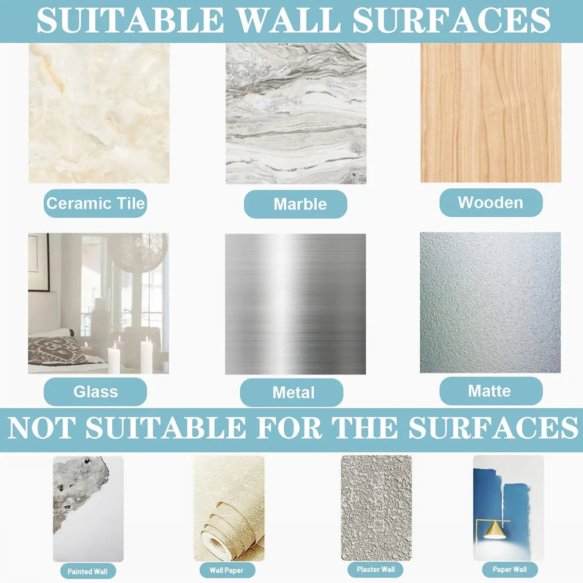 Ganchos de pared impermeables - vista 5