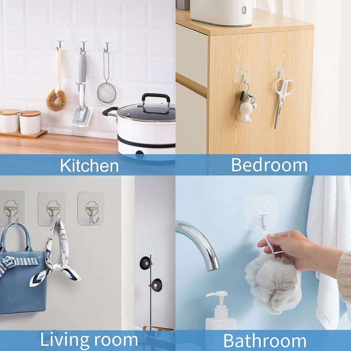 Ganchos de pared impermeables - vista 3